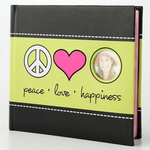 "Peace, Love, Happiness" Photo Album